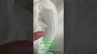 Polypropylene nonwoven garden plant cold cover packagewith zipper and drawstring [upl. by Ellerol17]