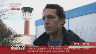 Aéroport de Lille Lesquin bloqué  Les raisons de la crise [upl. by Vivl]