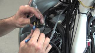 How to Install an Air Horn on a Vespa GTS [upl. by Ardnoyek505]