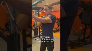 ⬆️ BEST UPPER CHEST EXERCISE [upl. by Lolanthe903]