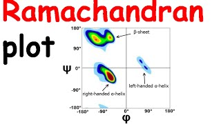 Ramachandran plot [upl. by Nosam]