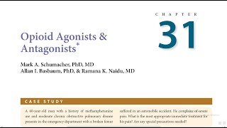 Opioid Agonists amp Antagonists  Pharmacokinetics  KATZUNG URDUHINDI [upl. by Grier]