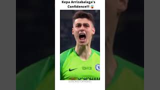 Kepa Arrizabalagas Confidence shorts kepaarrizabalaga chelsea mancity [upl. by Xilef]