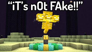 The Most HILARIOUS FAKE Minecraft Speedruns [upl. by Lezlie]