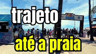 Porto de galinhas 😂🌊veja a distância do hotel  vila de maré até a praia 🌊 [upl. by Innaig]