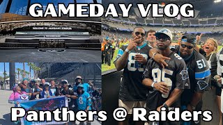 NFL GAMEDAY VLOG Carolina Panthers vs Las Vegas Raiders [upl. by Castillo946]