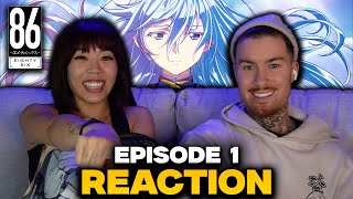 OUR FIRST TIME WATCHING 86 EIGHTYSIX  86 Episode 1 Reaction [upl. by Volding]