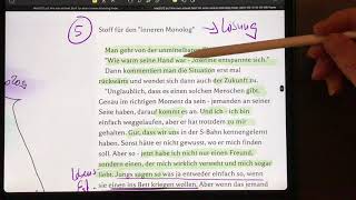 Kurzgeschichte – Inneren Monolog einbauen – wie füllt man den Beispiel Röder „Schwarzfahren…“ [upl. by Medorra321]