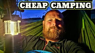 You can DO it on a BUDGET   HAMMOCK CAMPING [upl. by Ahsen828]