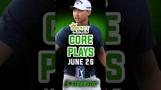 Draftkings PGA DFS CORE PLAYS Rocket Mortgage Classic  PGA DFS Picks  SPECIAL OFFER [upl. by Ribaudo192]