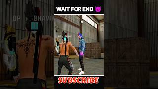 WAIT FOR END 🔥😈 free fire shorts video freefiremax viral shorts [upl. by Nimesh]