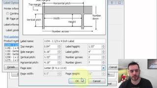 How Do I Print Labels in Word [upl. by Tidwell]