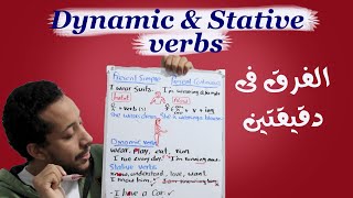 dynamic and stative verbs امتى احط ing [upl. by Adiraf211]