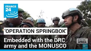 Operation SpringBok Embedded with the UN peacekeeping mission MONUSCO and the Congolese army [upl. by Jefferey]