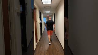 Patient walking 2 weeks after Minimally Invasive MuscleSparing Robotic Knee Replacement at OINT [upl. by Aihseya]