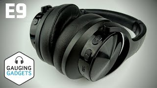 Mixcder E9 Active Noise Cancelling Headphones Review  ANC Over Ear Headset [upl. by Shelburne]