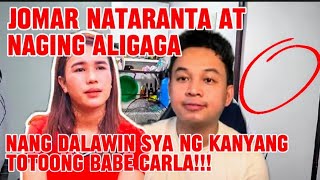 JOMAR NATARANTA AT NAGING ALIGAGA NANG DALAWIN SYA NG KANYANG TOTOONG BABE CARLA  KALINGAP RAB [upl. by Jairia]