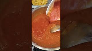 Salsa Rosa  Enchiladas Sauce mexicanfood spicychillitomato enchilada salsarosaviralshorts [upl. by Eilegna468]