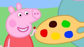 Peppa Pig Italiano  Dipingere  Collezione Italiano  Cartoni Animati [upl. by Adnoek783]