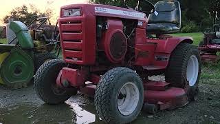 A walk around video featuring 2 classics Wheel Horse C1611970 GMC C1500 [upl. by Tressia]