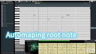 Midiphrase v2016 auto mapping root note [upl. by Felder]