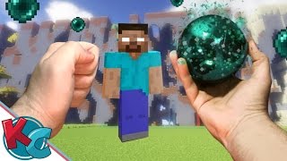 Realistic Minecraft 11  The Herobrine Battle [upl. by Tenay55]