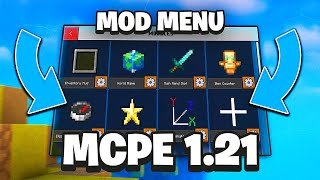 BEST MOD MENU CLIENT FOR MCPE 121 FPS BOOST amp NO LAG [upl. by Edyak183]