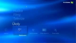 Windows Media Center  XP intro on Windows 7810 MCE [upl. by Eecram]