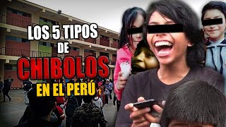 Los 5 tipos de CHIBOLOS en el PERÚ ❤️ [upl. by Rachele]