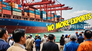 China Stops Exporting to US and EU Global Commerce in Chaos [upl. by Kain]