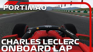 F1 PortimaoAlgarve Circuit  Charles Leclerc Onboard  2020 Portuguese Grand Prix [upl. by Meenen853]