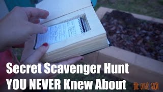 Secret Worldwide Scavenger Hunt  GeoCaching For The First TIME [upl. by Osmen]