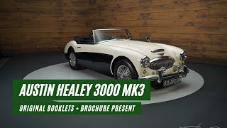 Austin Healey 3000 MK3  Restored  European car  1964 VIDEO wwwERclassicscom [upl. by Sivrat]