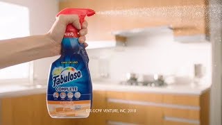 FABULOSO Complete Cocina y Baño Ahora en spray 2018 [upl. by Nhguahs]