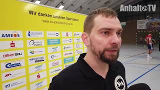 Interviews zum Spiel SV Anhalt Bernburg gegen die SG HamburgNord  AnhaltTV [upl. by Brad]