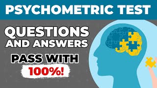 How to Pass Psychometric Test Questions and Answers  Pass with 100 percent [upl. by Popelka]