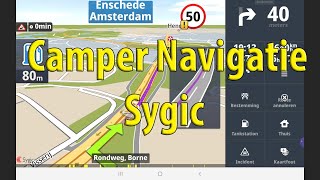 Camper TV 152 Camper NavigatieApp Sygic [upl. by Landing]