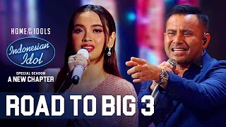 LYODRA X JUDIKA  HILANG TAPI ADA  ROAD TO BIG 3  Indonesian Idol 2021 [upl. by Aicnelav526]