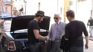 Karl Lagerfeld in St Tropez [upl. by Eceeryt]