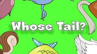 Whose Tail  Learn Animals Song for Kids [upl. by Boles105]