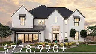 New Home Tour  Homes in Fulsher Texas  Tri Pointe Homes [upl. by Eetnahs]