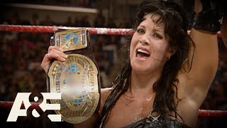 Chyna Breaks Boundaries Winning The Intercontinental Championship  Biography WWE Legends  AampE [upl. by Bledsoe]