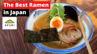 My absolute favorite ramen in Japan AFURI Ramen Warning you will get hungry [upl. by Ahsitruc]