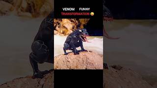 VENOM TRANSFORMATION 😜 venom3 sony marvel shorts movie [upl. by Acnoib658]