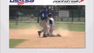 USSSA Baseball  Pointstreak promo video [upl. by Htebazile]