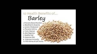 10 Health Benefits of Barley [upl. by Neit]