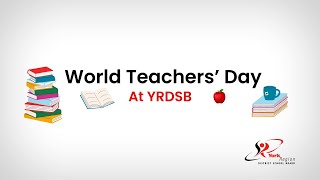 World Teachers Day at YRDSB [upl. by Landahl]