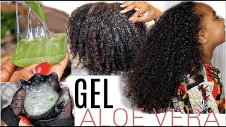 GEL ALOE VERA MAISON MA RECETTE POUR DE BEAUX CHEVEUX [upl. by Liartnod656]