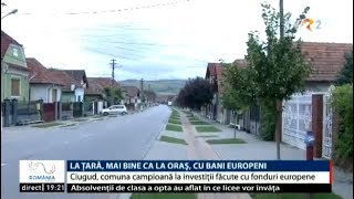 Ciugud comuna campioană la investiții făcute cu fonduri europene [upl. by Ritter108]