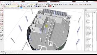 Villa SavoyePlusSpec for SketchUpAdvanced Tutorial Part15 [upl. by Michelina]